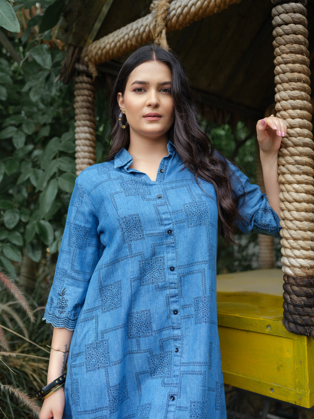 Product Carousel Image 2: Blue Crush Indigo Dress