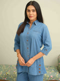 Product Carousel Image 8: Effortless Edgy Denim Co-ord set