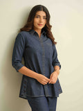 Product Carousel Image 5: Effortless Edgy Denim Co-ord set