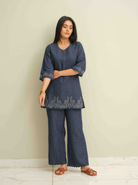 Stitch, Shade & Slay Denim Co-ord Set - Etiquette Apparel