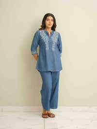 Indigo Muse Co-ord Set - Etiquette Apparel