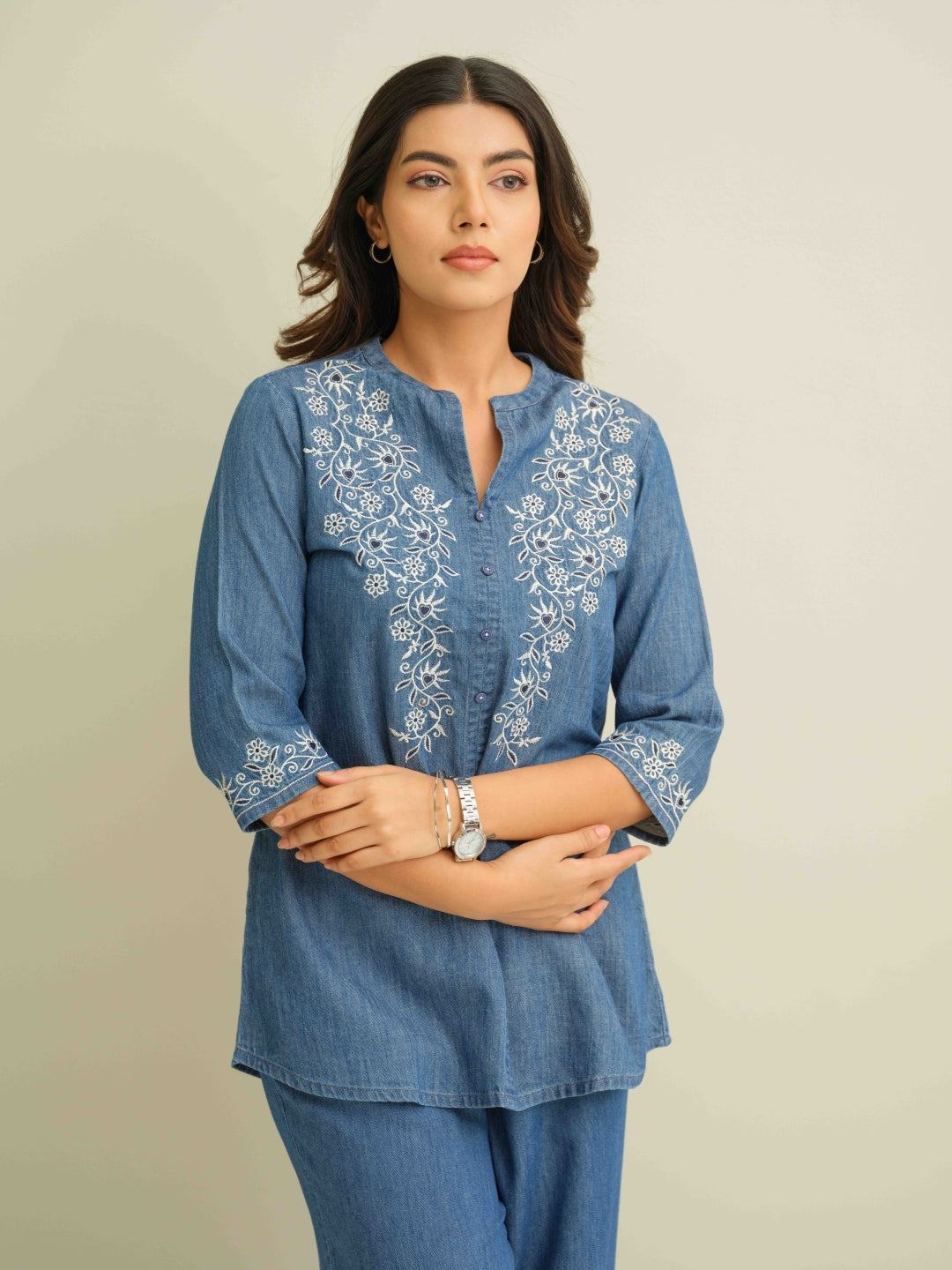 Indigo Muse Co-ord Set - Etiquette Apparel