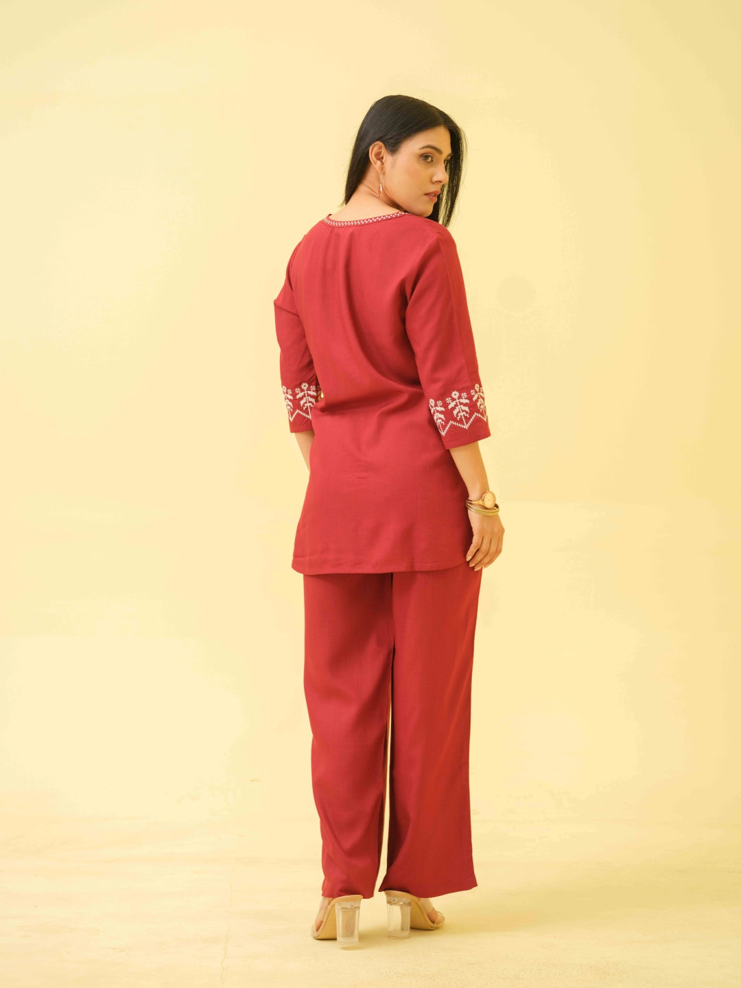 Product Carousel Image 6: Solid Statement Strong Impression Co-Ord Set