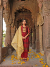 An elegant and formal looking handwoven kurta Etiquette Apparel