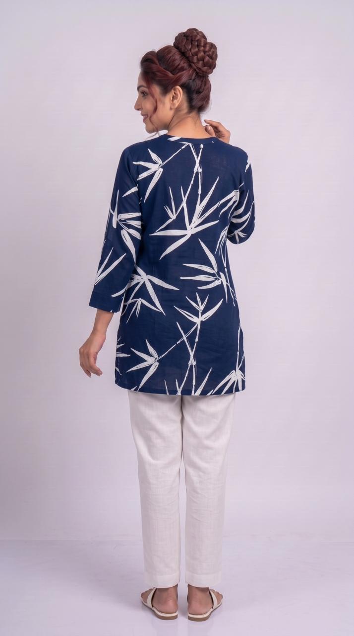 Beyond Basic Denim Top - Etiquette Apparel