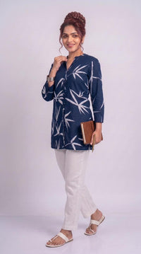 Beyond Basic Denim Top - Etiquette Apparel