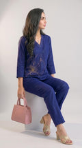 Product Carousel Image 3: Bloom in Blue Co-ord set