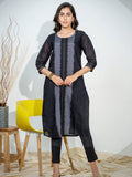 Chanderi Kurta Woven - Etiquette Apparel 