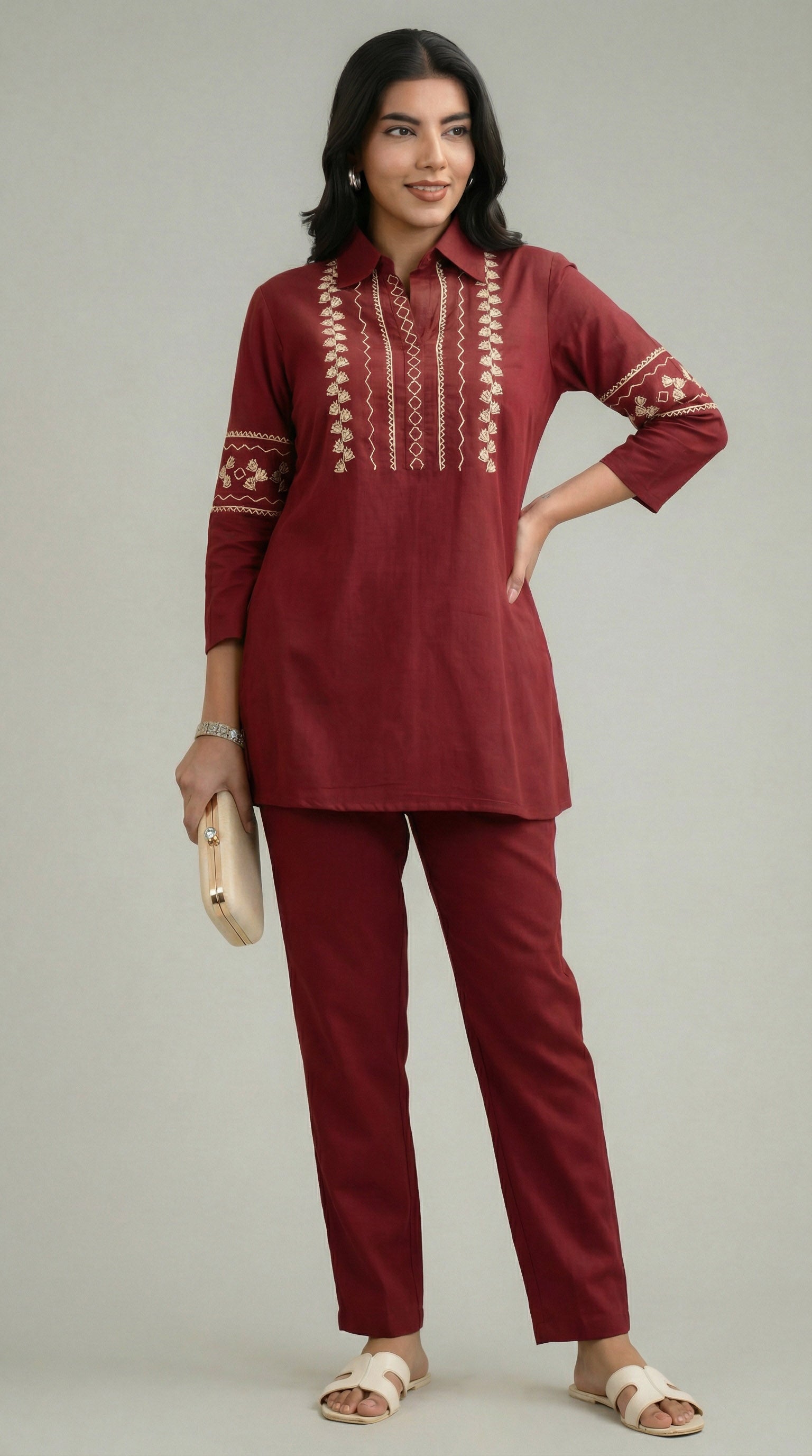 Product Carousel Image 4: The Effortless Office Staple Co-ord Set