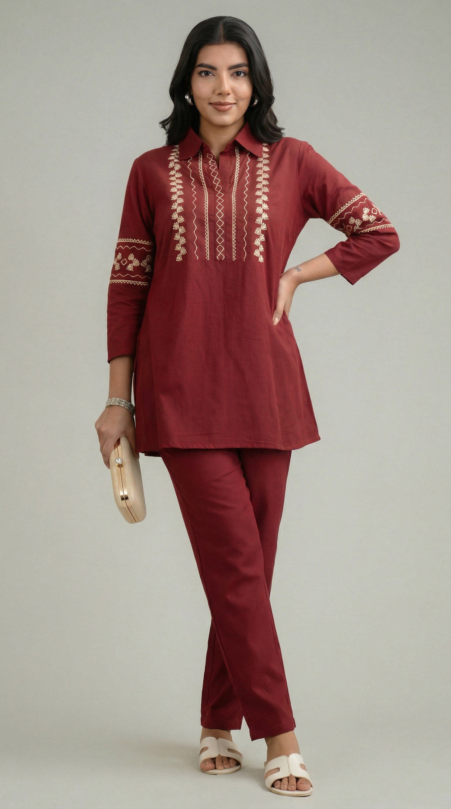 Product Carousel Image 5: The Effortless Office Staple Co-ord Set