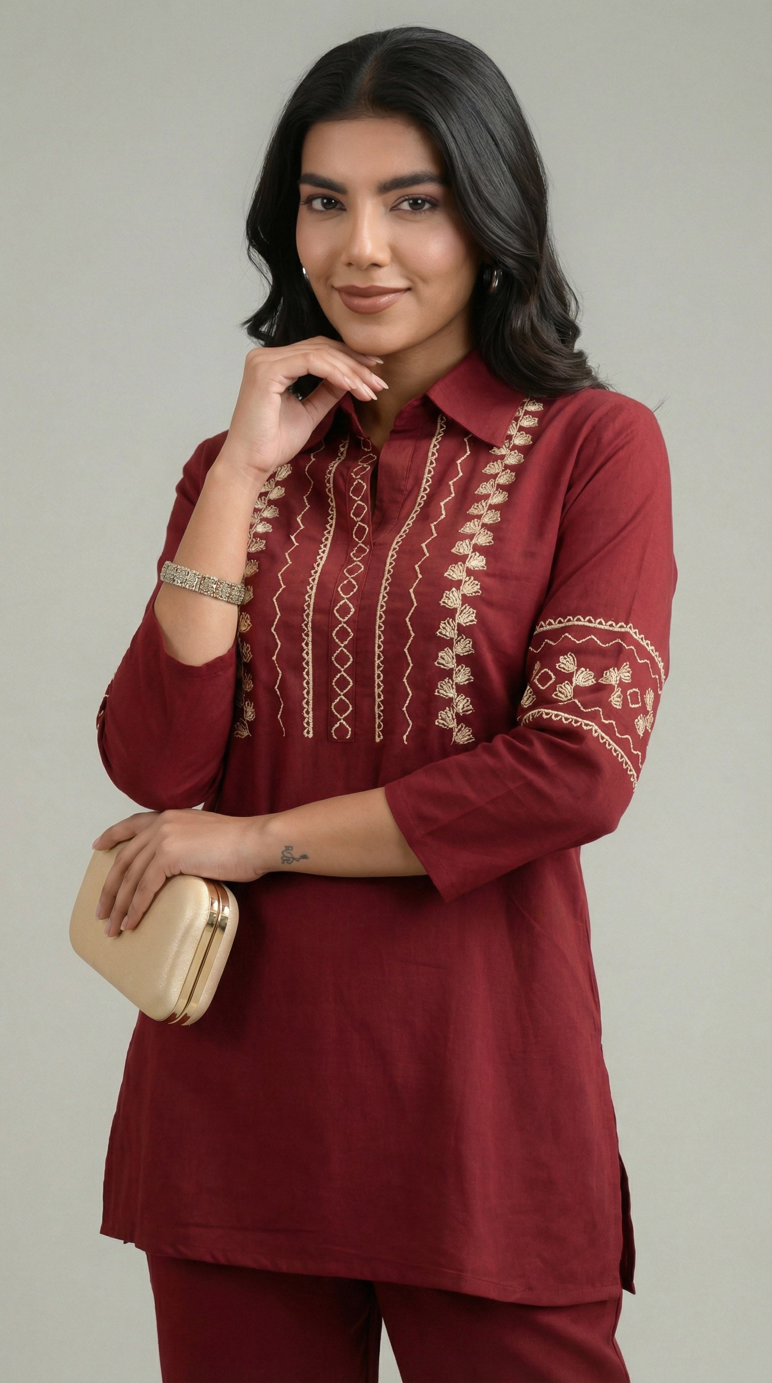 Product Carousel Image 2: The Effortless Office Staple Co-ord Set