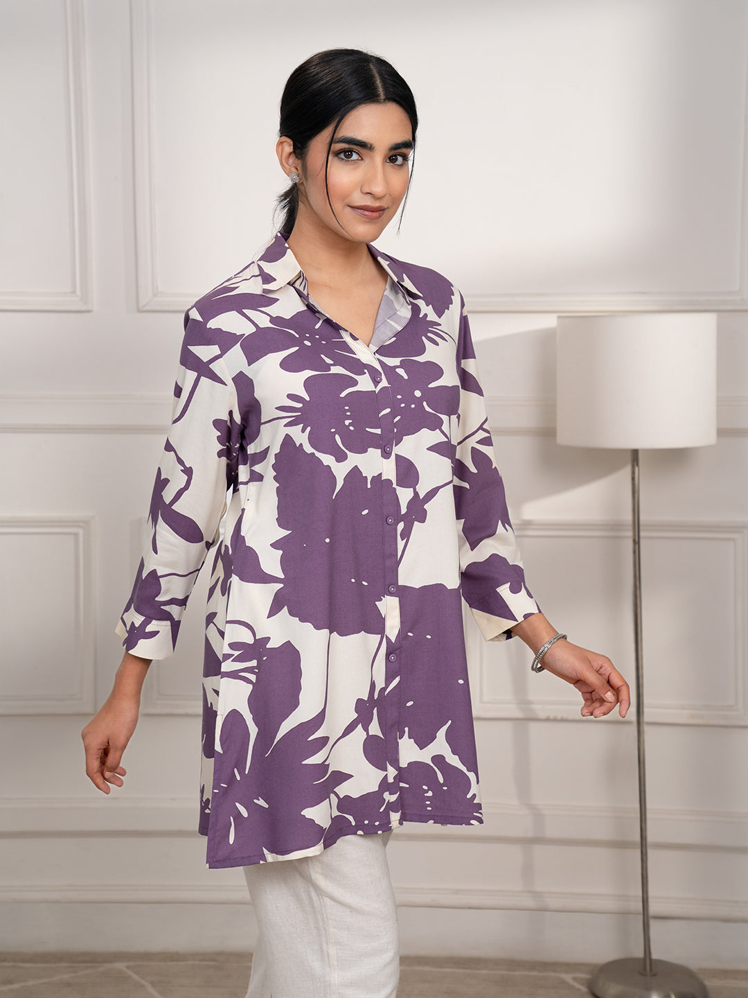 Floral Frenzy Top - Etiquette Apparel