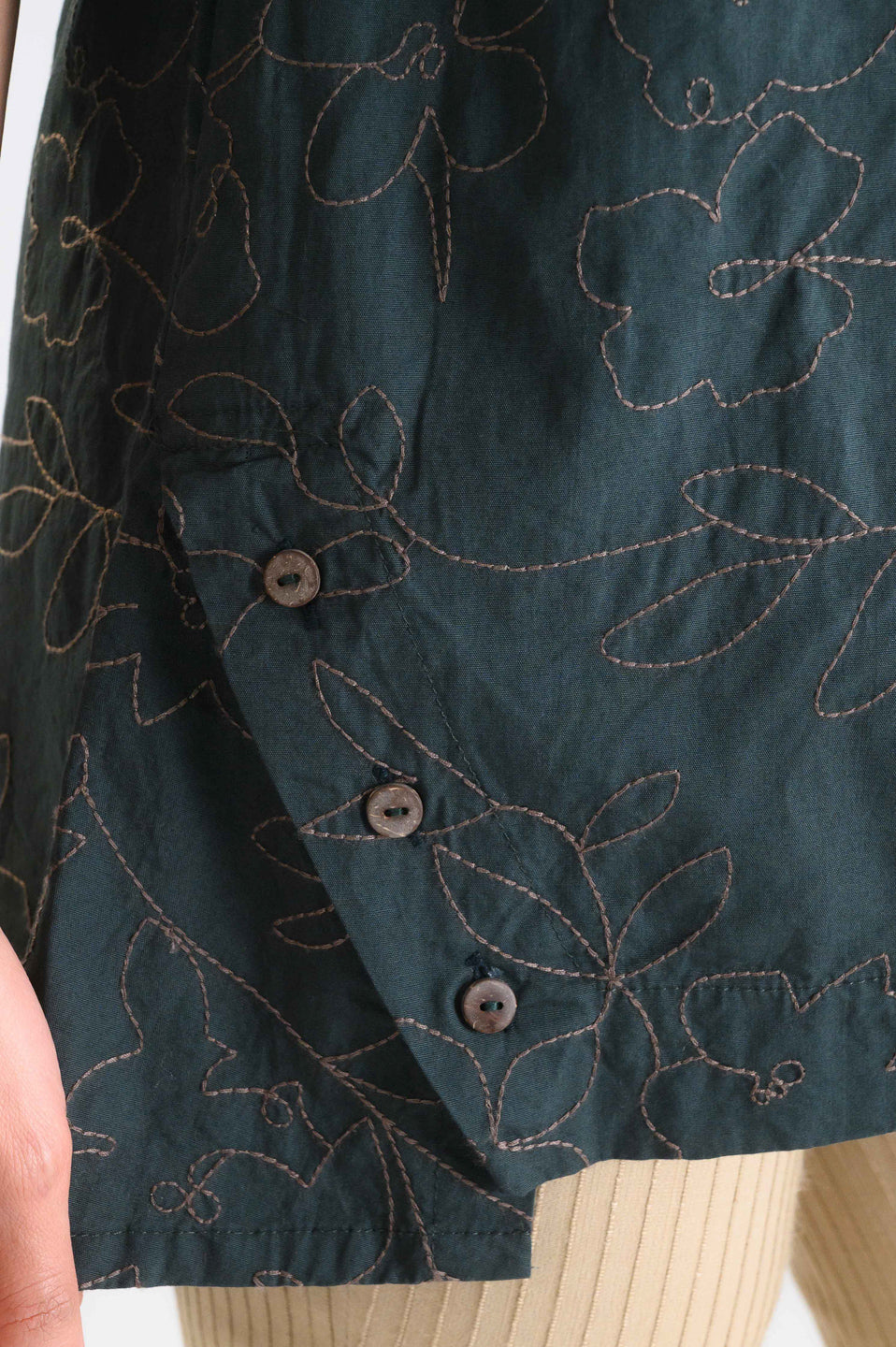 Timeless Embroidered Charm Top - Etiquette Apparel