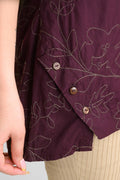 Product Carousel Image 2: Timeless Embroidered Charm Top