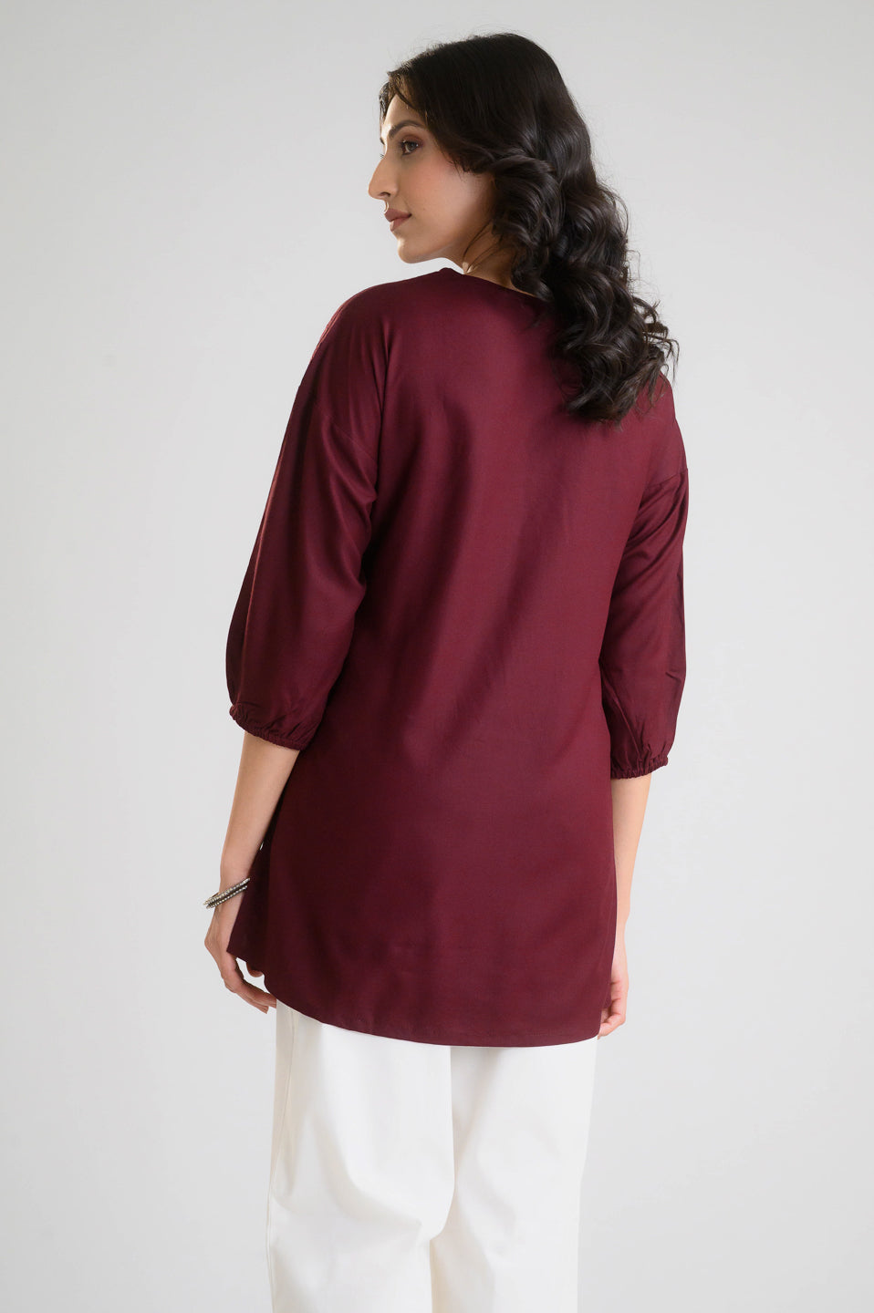 Product Carousel Image 6: Noir Elegance Short Top