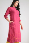 Product Carousel Image 5: Lotus Whisper Jamdani Kurta
