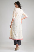 Product Carousel Image 10: Jamdani Kalidar Kurta