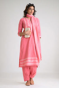 Soft Shades, Statement Style Kurta Set - Etiquette Apparel
