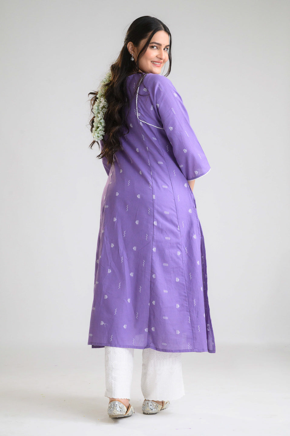 Festive Pastel Glam Kurta - Etiquette Apparel