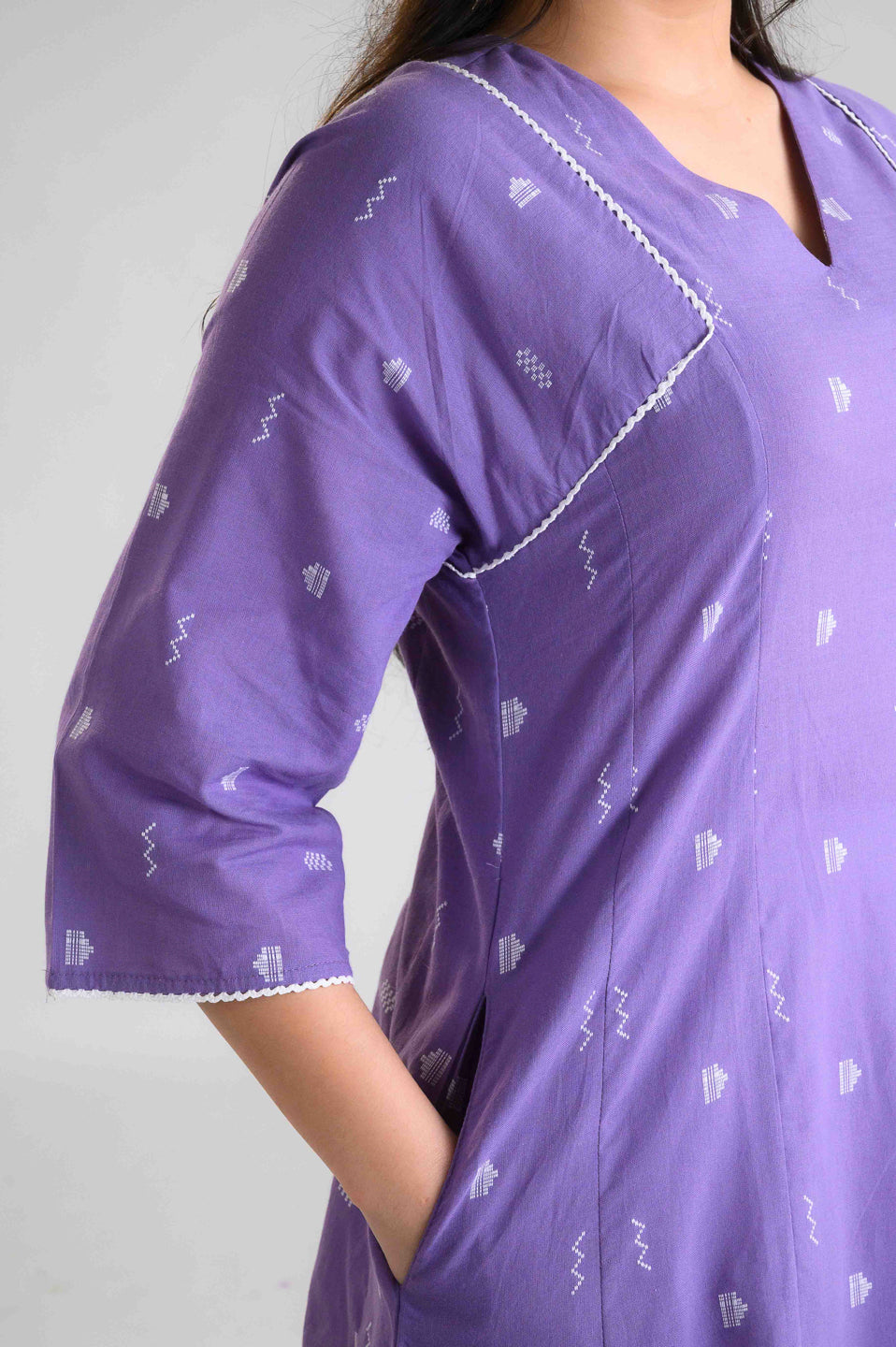 Festive Pastel Glam Kurta - Etiquette Apparel