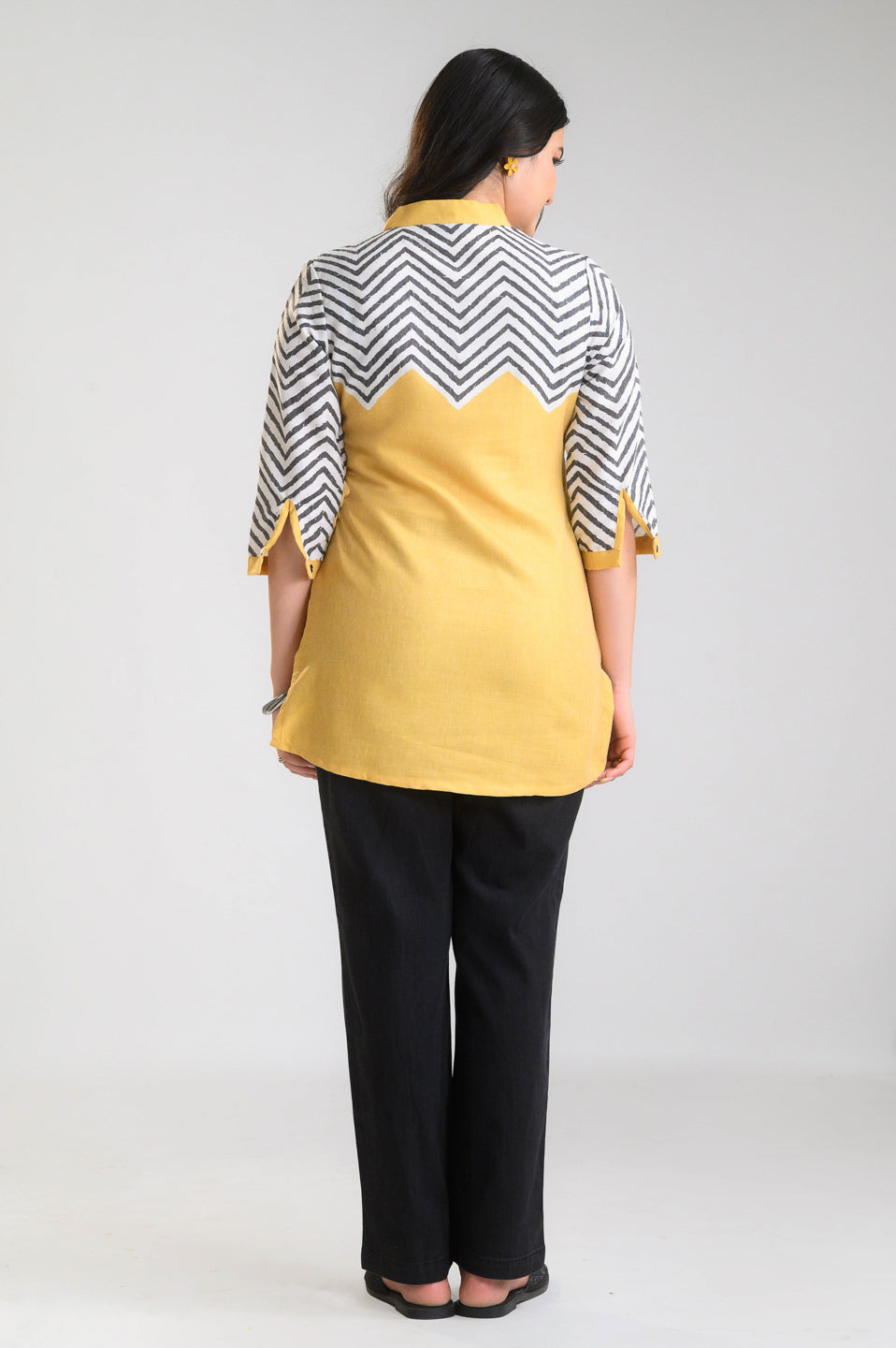 Chevron Play Bright Top - Etiquette Apparel