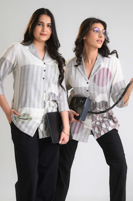 Graphic Glow Edit Short Top - Etiquette Apparel