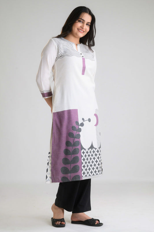 Tidal Trend Kurta - Etiquette Apparel