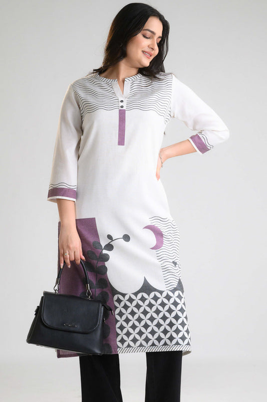 Tidal Trend Kurta - Etiquette Apparel