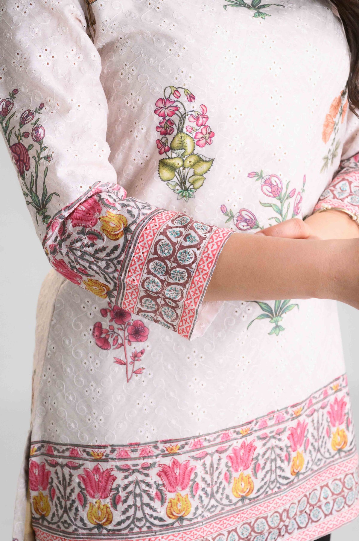 Imperial Blossom Short Top - Etiquette Apparel