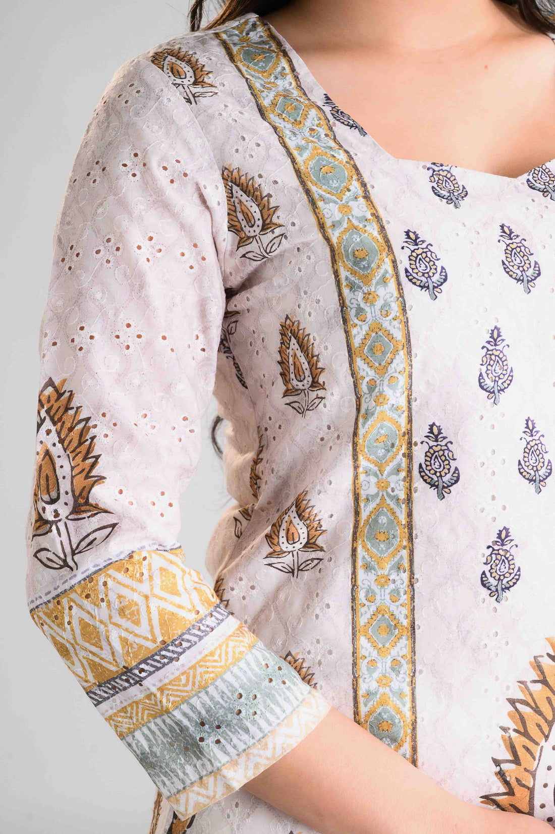 Shahi Bagh Short Top