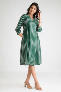 Stripe me Bold Dress - Etiquette Apparel