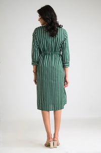 Stripe me Bold Dress - Etiquette Apparel