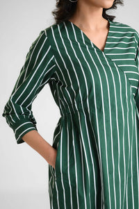 Stripe me Bold Dress - Etiquette Apparel