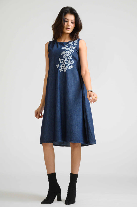 The Everyday Showstopper Sleeveless Dress - Etiquette Apparel