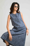 Product Carousel Image 2: Simply Denim, Simply Stunning Sleeveless Dress