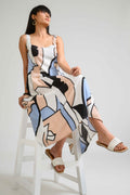 Product Carousel Image 5: Picasso-Inspired Flared Dress