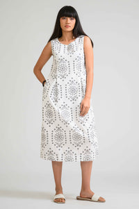 Modern Ethereal Sleeveless Dress - Etiquette Apparel
