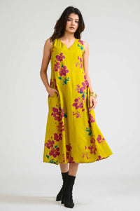 Splash & Slay Sleeveless Dress - Etiquette Apparel