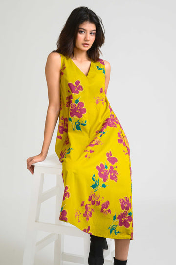 Splash & Slay Sleeveless Dress - Etiquette Apparel 