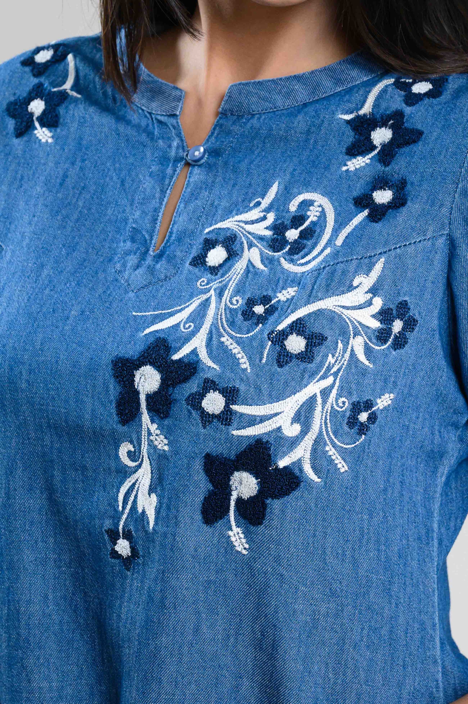 Product Carousel Image 8: Denim Delight Co-ord Set