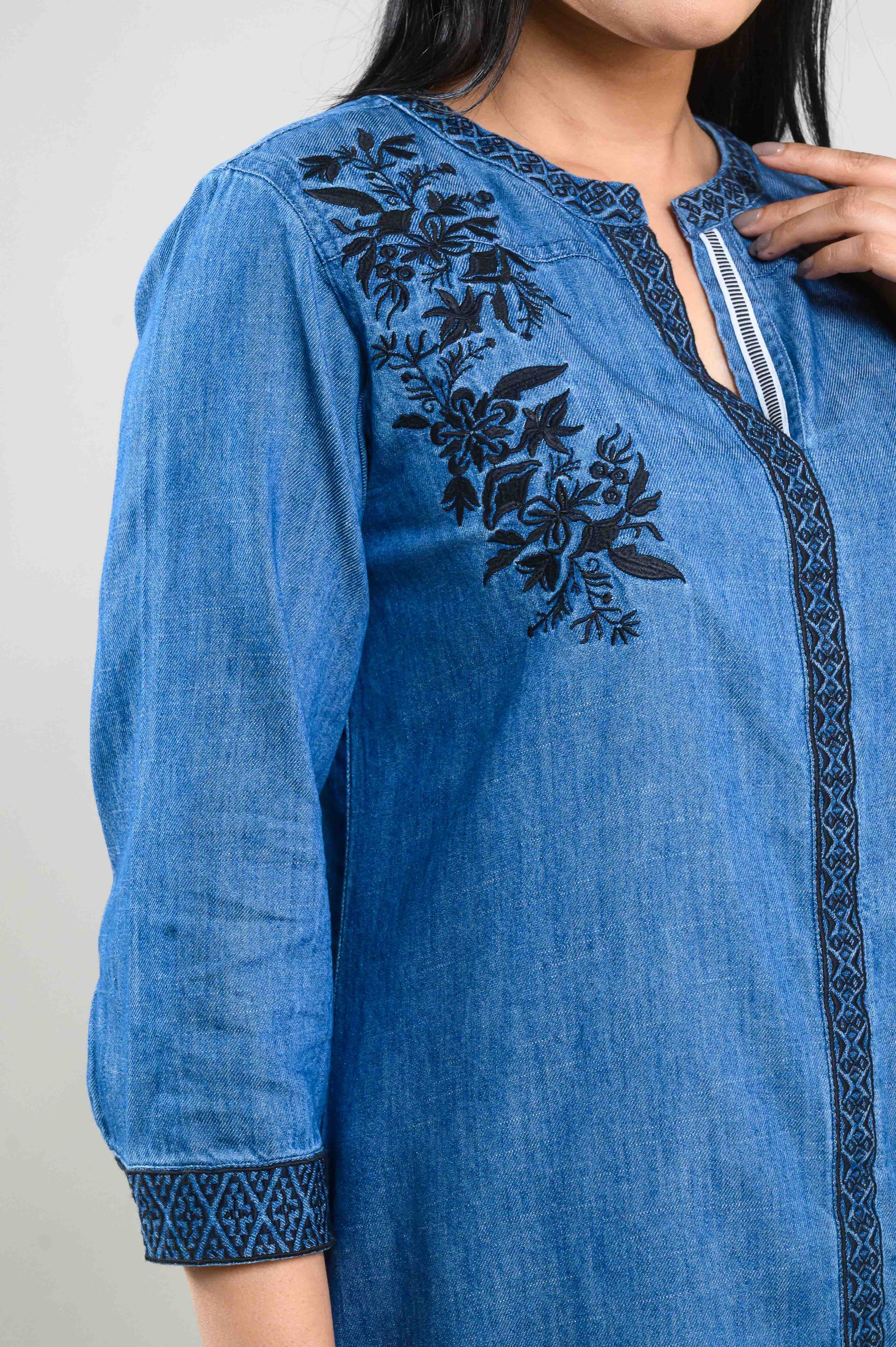 Product Carousel Image 8: Denim on the go Co-ord Set