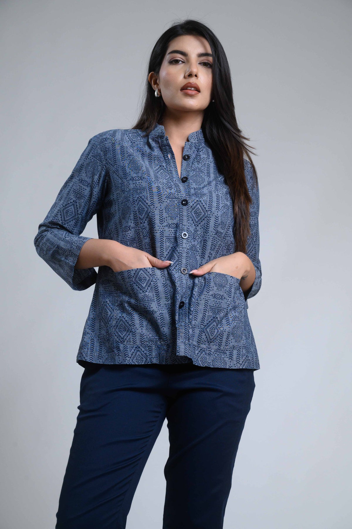 Versatile Indigo Overlay - Etiquette Apparel
