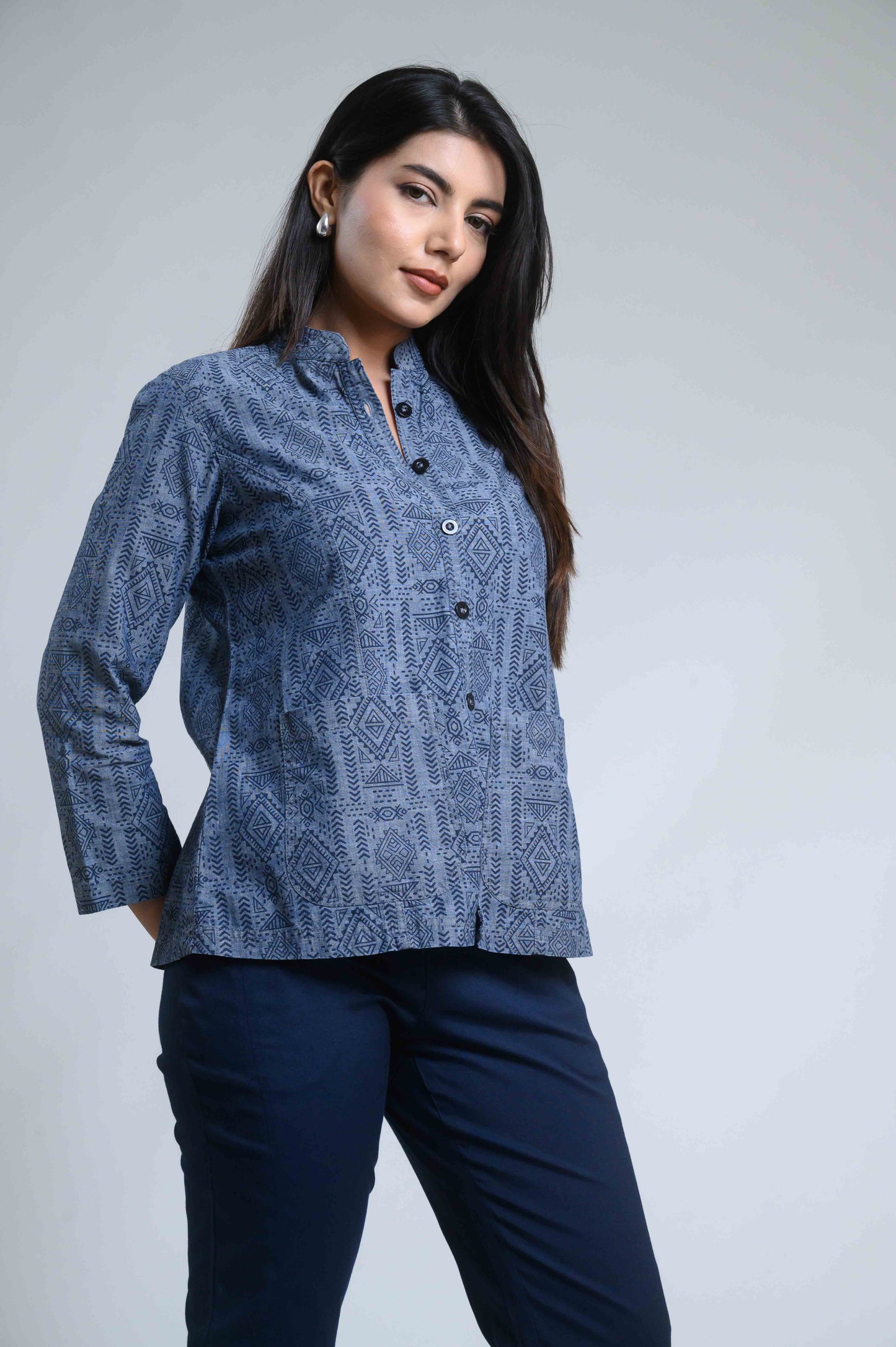 Versatile Indigo Overlay - Etiquette Apparel