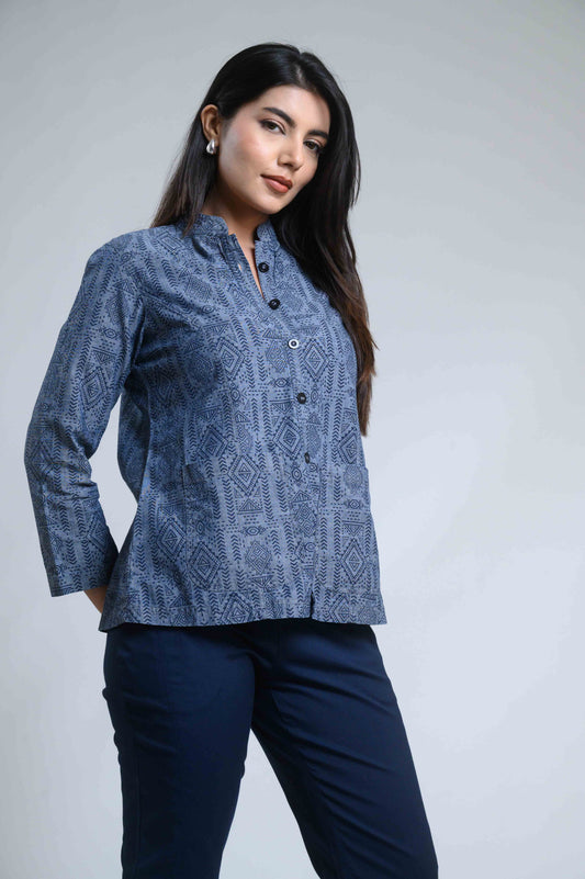 Versatile Indigo Overlay - Etiquette Apparel