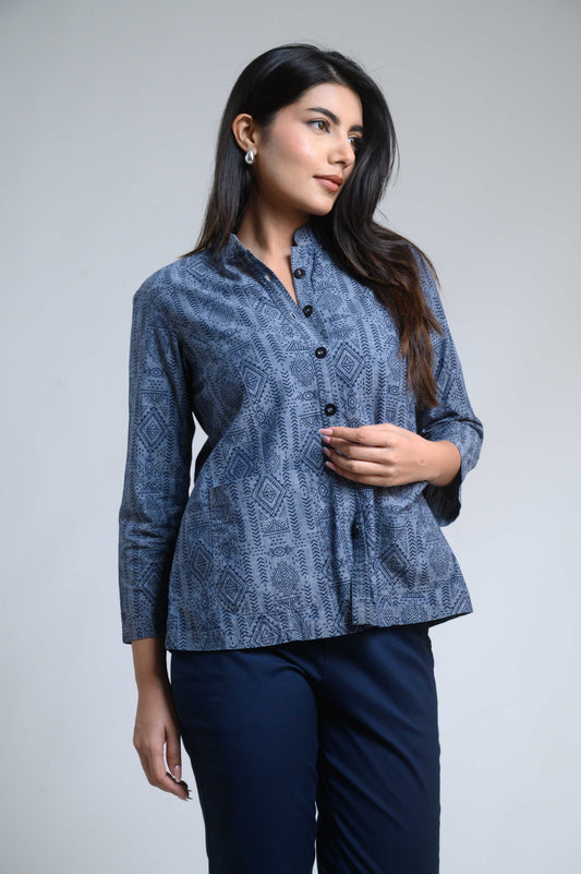 Versatile Indigo Overlay - Etiquette Apparel