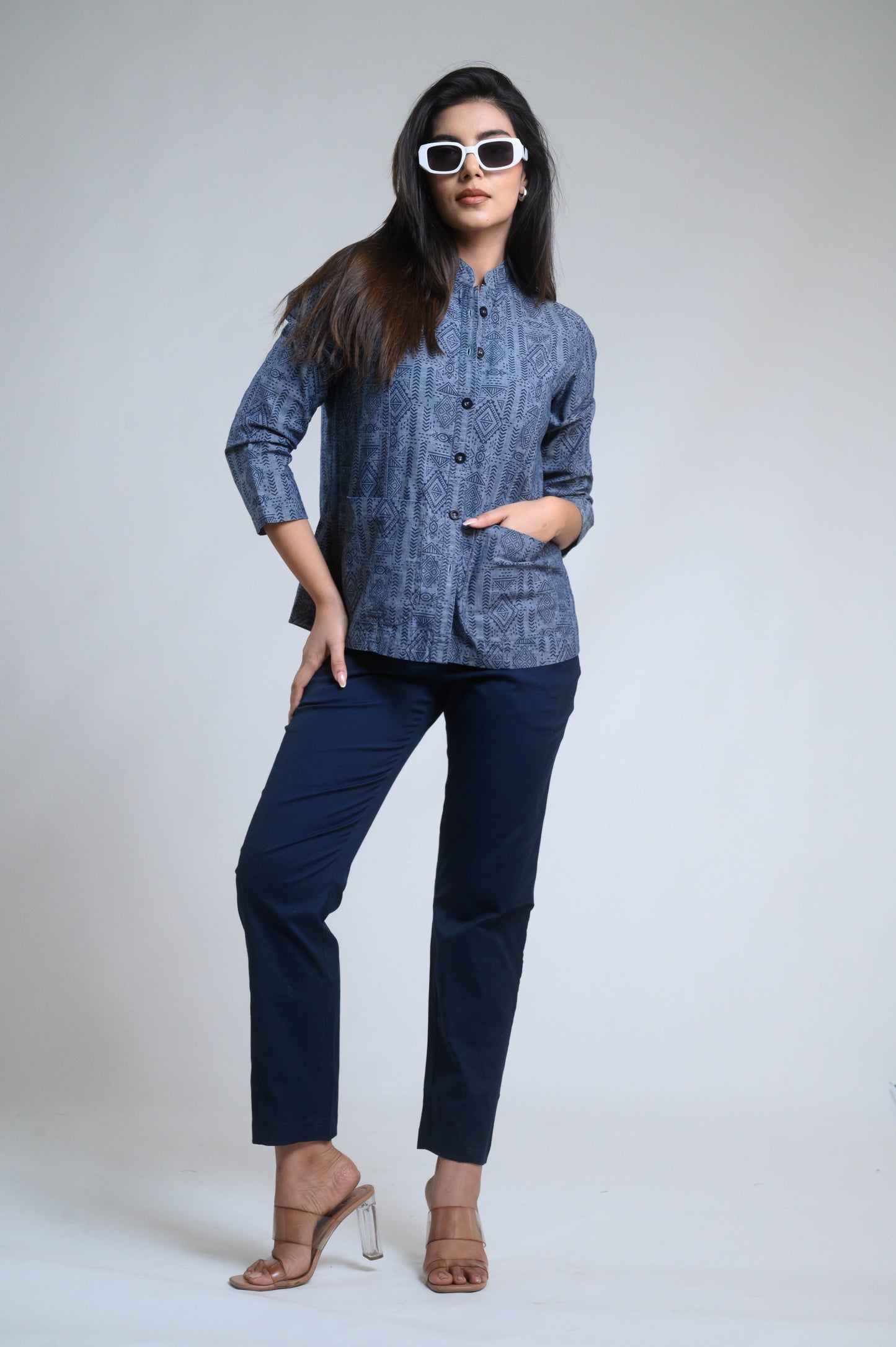 Versatile Indigo Overlay - Etiquette Apparel