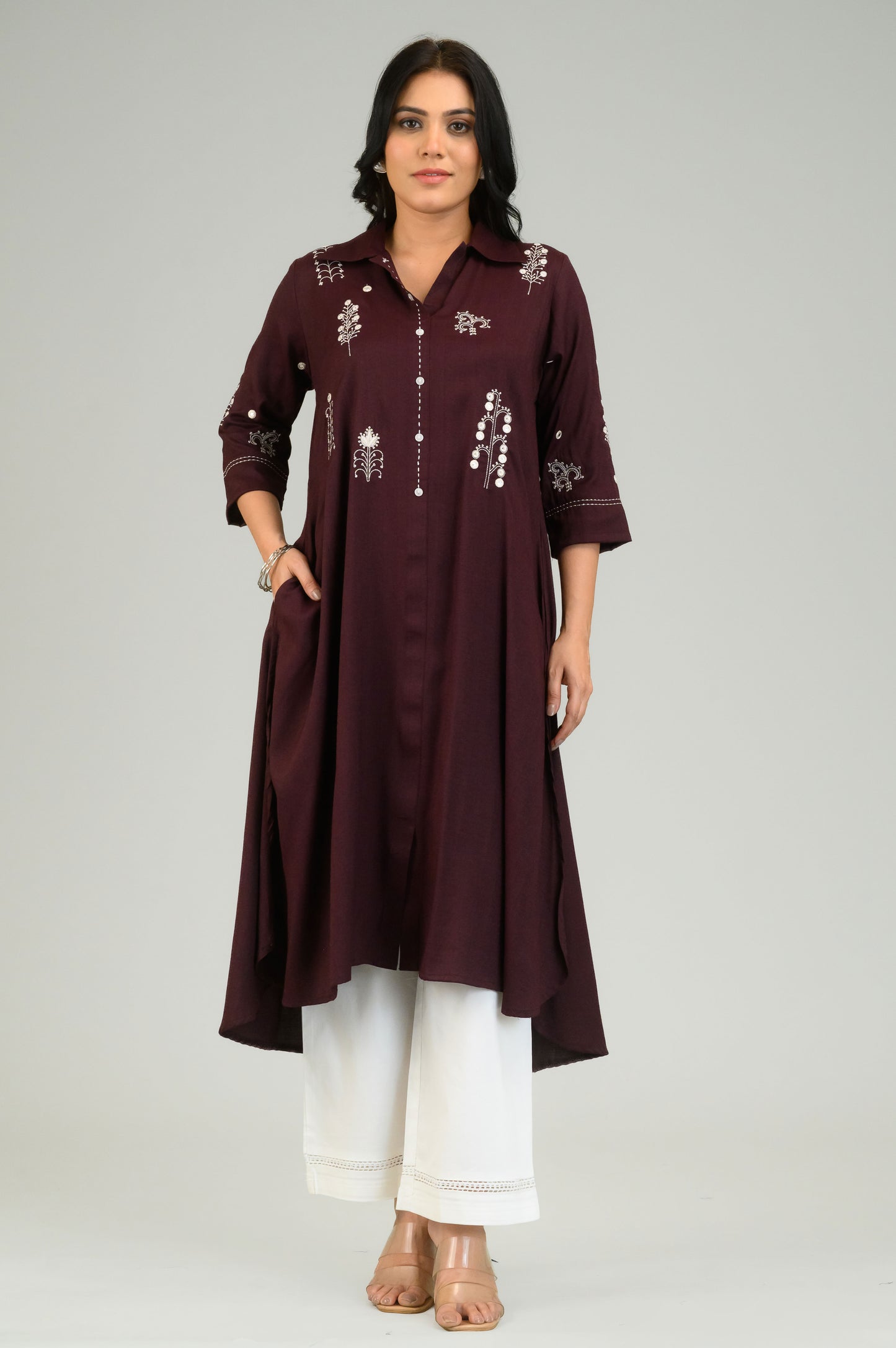 Crafted Calm Kurta - Etiquette Apparel