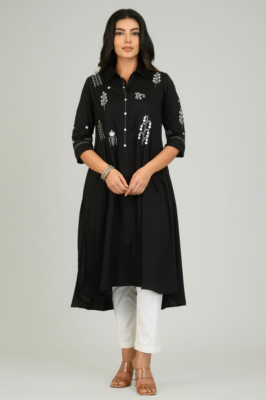 Crafted Calm Kurta - Etiquette Apparel