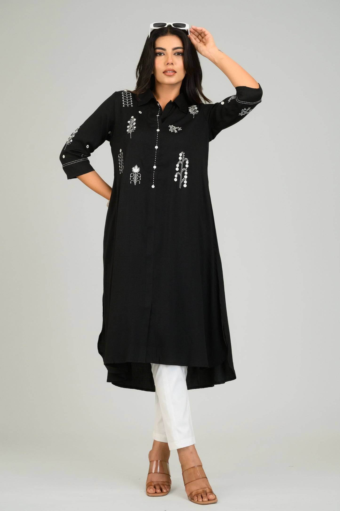 Crafted Calm Kurta - Etiquette Apparel