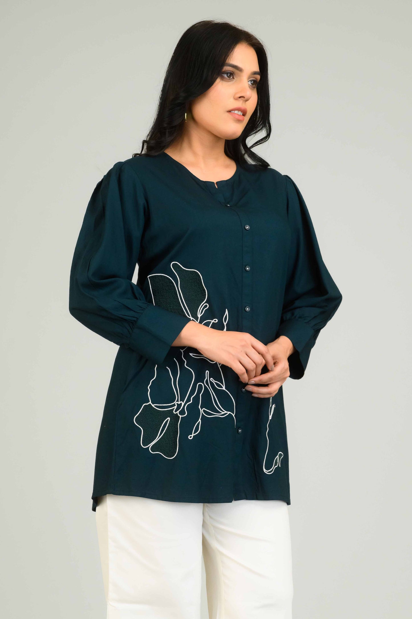 Subtle Edge top - Etiquette Apparel